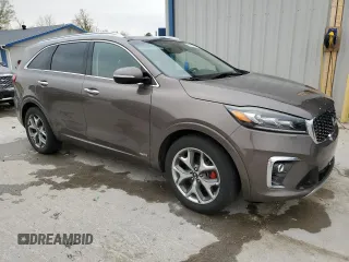 2019 Kia Sorento SX V6 with VIN 5XYPKDA57KG470436, listed as a Copart auction lot 50818545 with 168,760 mi miles and Salvage Title. Bid and sale history available at carsss.com. Image 4.