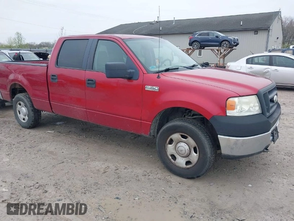 2008 Ford F-150 XL with VIN 1FTRW14WX8FB48756, listed as a IAAI auction lot 41969810 with 155,370 mi miles. Bid and sale history available at carsss.com. Image 1.
