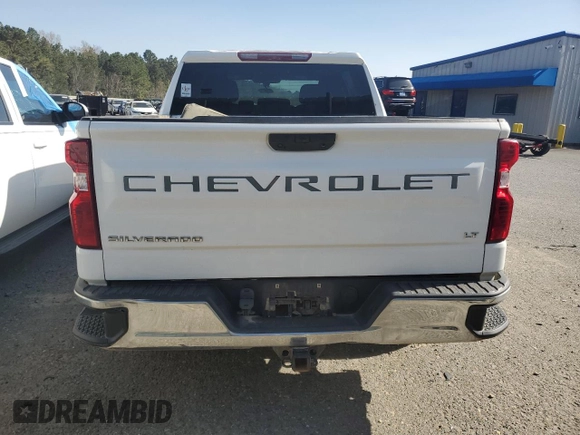 2020 Chevrolet Silverado 1500 LT with VIN 3GCUYDED9LG314646, listed as a Copart auction lot 48405025 with 108,215 mi miles and Salvage Title. Bid and sale history available at DreamBid. Image 6.