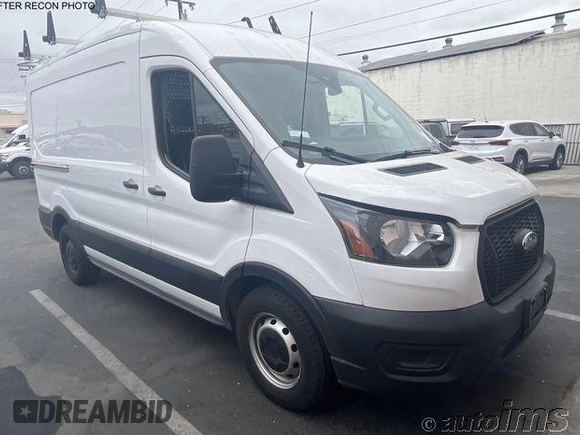 2021 Ford Transit Cargo with VIN 1FTYE1C89MKA78153, listed as a IAAI auction lot 42835600 with 88,619 mi miles and . Bid and sale history available at DreamBid. Image 8.