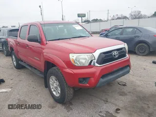 2014 Toyota Tacoma PreRunner with VIN 5TFJX4GN6EX030515, listed as a IAAI auction lot 41620299 with 157,531 mi miles and . Bid and sale history available at DreamBid. Image 1.