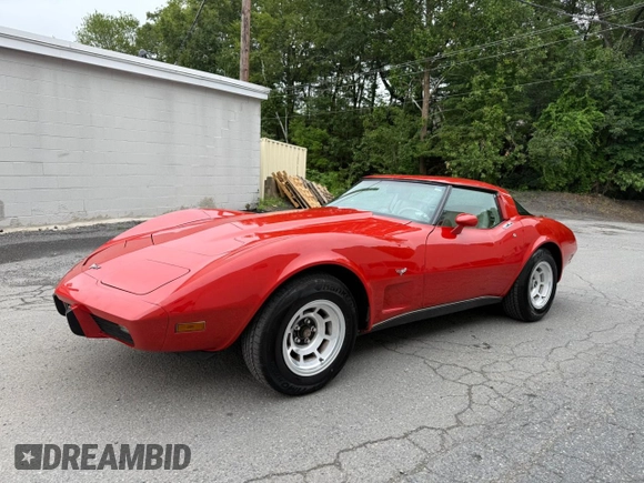 1979 Chevrolet Corvette with VIN 1Z87895421529, listed as a Copart auction lot 64693735 with 49,882 mi miles and Salvage title. Bid and sale history available at DreamBid. Image 2.
