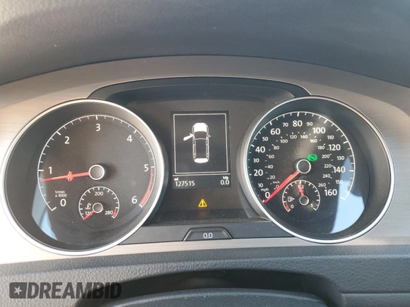 2015 Volkswagen Golf SportWagen TDI S with VIN 3VWCA7AUXFM516812, listed as a Copart auction lot 88366215 with 127,515 mi miles and Salvage Title. Bid and sale history available at carsss.com. Image 9.