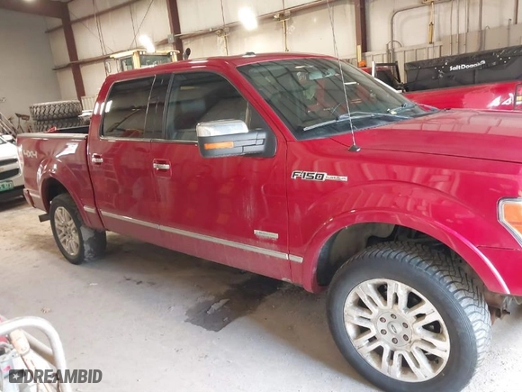 2012 Ford F-150 XL with VIN 1FTFW1ET9CFA79509, listed as a IAAI auction lot 41754105 with NaN miles. Bid and sale history available at carsss.com. Image 13.