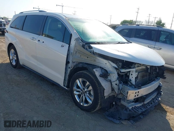2021 Toyota Sienna Limited with VIN 5TDZSKFC5MS032668, listed as a IAAI auction lot 41858027 with 89,988 mi miles and . Bid and sale history available at DreamBid. Image 1.