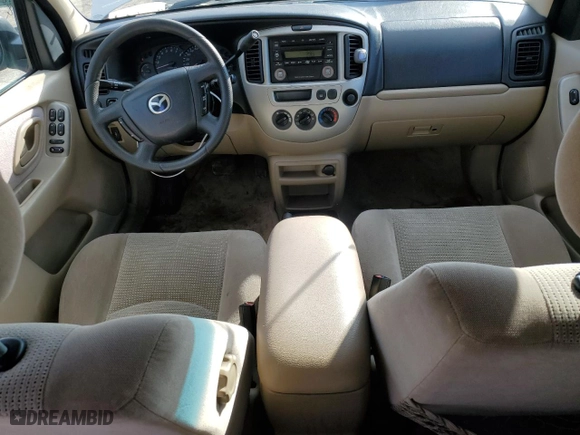 2003 Mazda Tribute LX with VIN 4F2YZ04173KM07320, listed as a Copart auction lot 43787375 with 206,019 mi miles and Salvage Title. Bid and sale history available at carsss.com. Image 8.