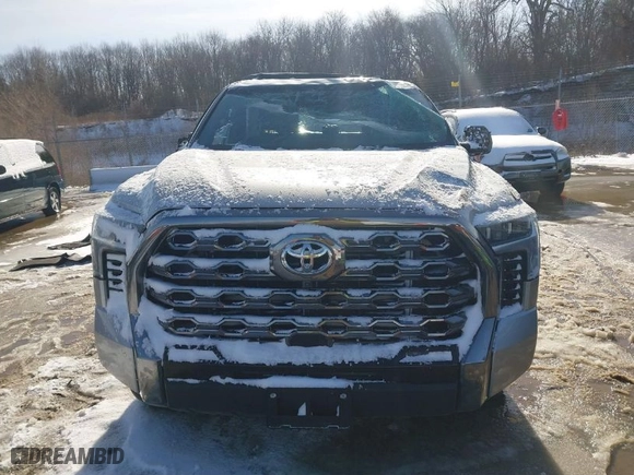 2024 Toyota Tundra 4WD Platinum with VIN 5TFNA5DB7RX142071, listed as a IAAI auction lot 41830623 with 23,163 mi miles. Bid and sale history available at carsss.com. Image 12.