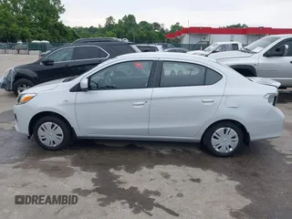 2024 Mitsubishi Mirage ES with VIN ML32FUFJ9RHF09183, listed as a IAAI auction lot 42383723 with 480 mi miles and . Bid and sale history available at DreamBid. Image 14.