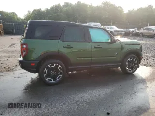 2023 Ford Bronco Sport Outer Banks with VIN 3FMCR9C66PRD86677, listed as a Copart auction lot 60369875 with Not provided miles and Salvage title. Bid and sale history available at DreamBid. Image 3.