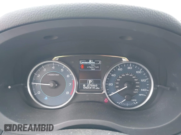2017 Subaru Crosstrek Limited с VIN JF2GPALCXHH240581, выставлен на аукционе IAAI как лот 42123260 с пробегом 92 314 миль миль и . История ставок и продаж доступна на DreamBid. Изображение 7.