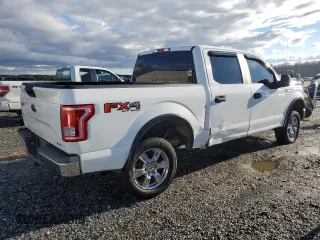 2015 Ford F-150 XLT with VIN 1FTEW1EF4FFC63153, listed as a Copart auction lot 87228144 with 105,160 mi miles and Salvage Title. Bid and sale history available at carsss.com. Image 3.