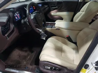 2018 Lexus LS with VIN JTHC51FF5J5001440, listed as a Copart auction lot 80066194 with 46,224 mi miles and Salvage Title. Bid and sale history available at carsss.com. Image 7.