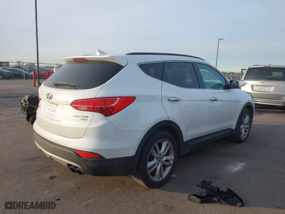 2013 Hyundai Santa Fe 2.0T Sport with VIN 5XYZUDLAXDG005245, listed as a IAAI auction lot 41276069 with 125,339 mi miles. Bid and sale history available at carsss.com. Image 4.