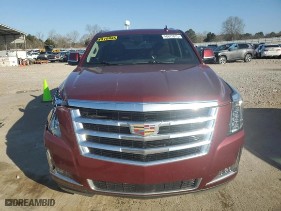 2020 Cadillac Escalade Premium Luxury with VIN 1GYS4CKJ7LR102961, listed as a Copart auction lot 48673875 with 142,808 mi miles and Salvage Title. Bid and sale history available at carsss.com. Image 5.