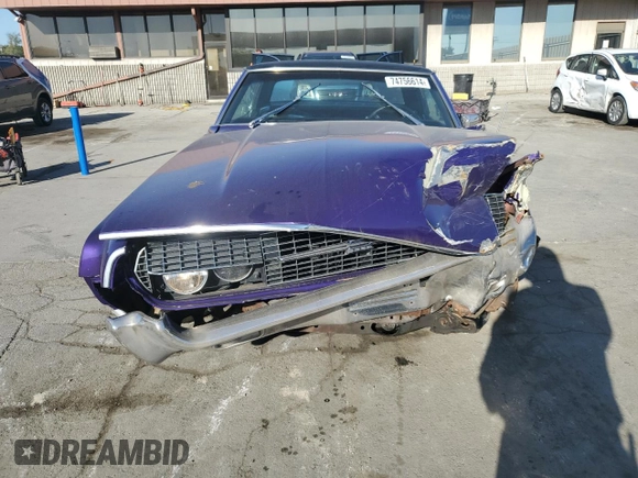1967 Ford Thunderbird with VIN 7Y82Z163635, listed as a Copart auction lot 74756614 with 1,079 mi miles and Clean Title. Bid and sale history available at DreamBid. Image 5.