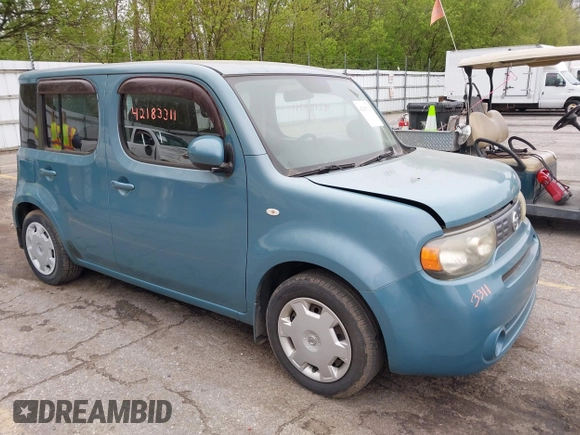 2010 Nissan Cube S z VIN JN8AZ2KR6AT168652, wystawiony jako IAAI lot #42183311 z przebiegiem 113 646 mil mil oraz . Historia ofert i sprzedaży dostępna na DreamBid. Obrazek 1.