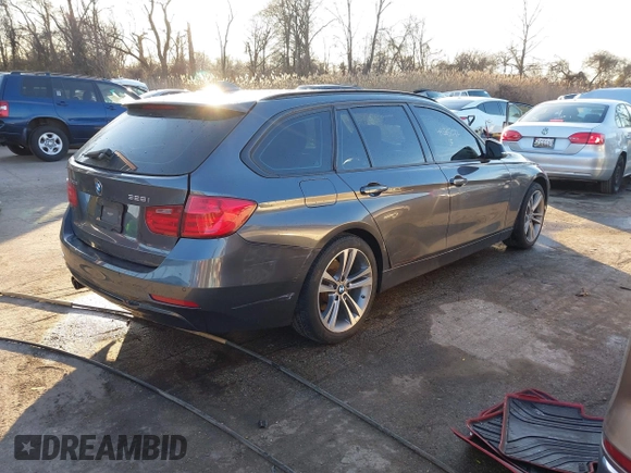 2014 BMW 3 Series 328i xDrive with VIN WBA3G7C5XEKN36150, listed as a IAAI auction lot 41585292 with 134,259 mi miles and . Bid and sale history available at carsss.com. Image 4.