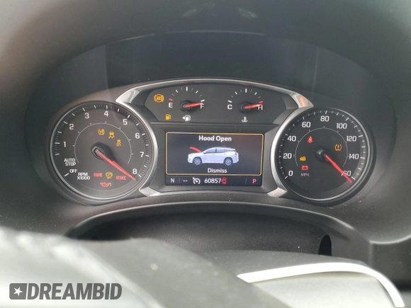 2019 GMC Terrain Denali with VIN 3GKALXEX1KL393060, listed as a Copart auction lot 61062835 with 60,857 mi miles and Salvage title. Bid and sale history available at DreamBid. Image 9.