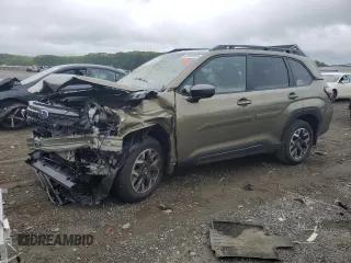 2025 Subaru Forester Premium with VIN JF2SLDDCXSH537993, listed as a Copart auction lot 59089995 with Not provided miles and Salvage title. Bid and sale history available at DreamBid. Image 1.