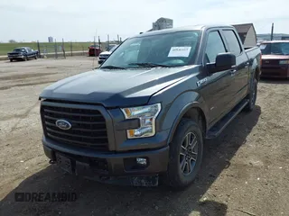 2017 Ford F-150 XL with VIN 1FTEW1EP5HFC13843, listed as a IAAI auction lot 41846415 with 125,277 mi miles. Bid and sale history available at carsss.com. Image 18.