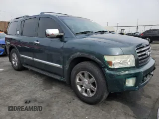 2004 Infiniti QX56 with VIN 5N3AA08A94N810964, listed as a Copart auction lot 87109104 with 0 mi miles and Salvage Title. Bid and sale history available at carsss.com. Image 4.
