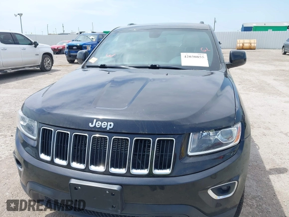 2014 Jeep Grand Cherokee Laredo with VIN 1C4RJFAG8EC440119, listed as a IAAI auction lot 42030855 with 179,392 mi miles and . Bid and sale history available at DreamBid. Image 6.