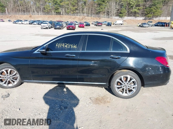 2017 Mercedes-Benz C 300 with VIN 55SWF4KB4HU206545, listed as a IAAI auction lot 41429426 with 92,107 mi miles and . Bid and sale history available at carsss.com. Image 15.