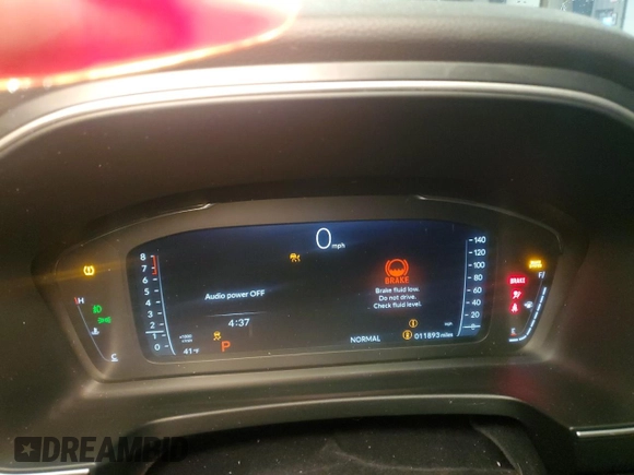 2025 Honda Pilot Elite with VIN 5FNYG1H81SB017554, listed as a Copart auction lot 41770965 with 11,893 mi miles and Salvage Title. Bid and sale history available at DreamBid. Image 9.