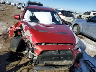 2008 Mitsubishi Lancer Evolution GSR with VIN JA3AW86V38U050124, listed as a Copart auction lot 87663485 with 153,827 mi miles and Salvage Title. Bid and sale history available at carsss.com. Image 5.