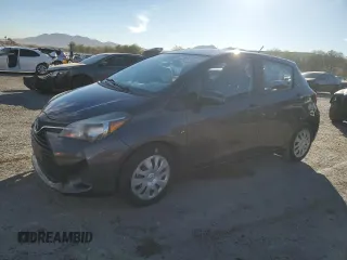 2015 Toyota Yaris L with VIN VNKKTUD34FA048459, listed as a Copart auction lot 82908224 with 71,220 mi miles and Salvage Title. Bid and sale history available at carsss.com. Image 1.