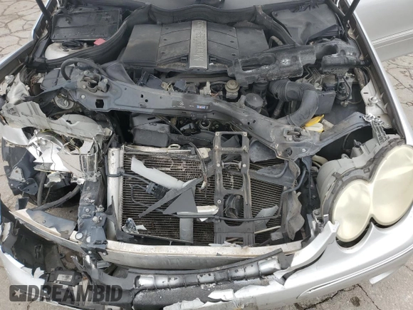 2004 Mercedes-Benz CLK-Class 3.2L with VIN WDBTJ65J24F094253, listed as a Copart auction lot 73600574 with 134,379 mi miles and Salvage Title. Bid and sale history available at carsss.com. Image 11.
