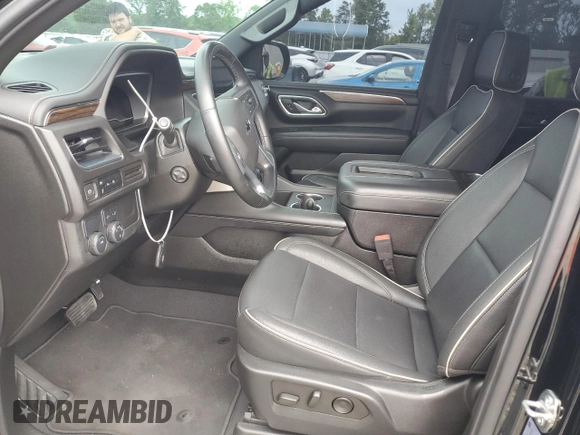 2023 Chevrolet Suburban Premier with VIN 1GNSCFKD4PR467132, listed as a Copart auction lot 57765515 with 25,934 mi miles and Clean title. Bid and sale history available at DreamBid. Image 7.