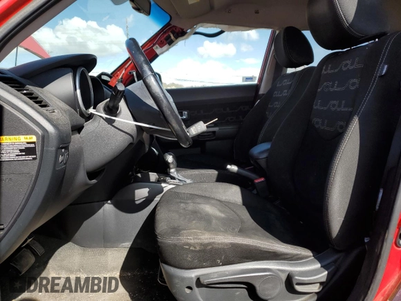 2013 Kia Soul + with VIN KNDJT2A67D7529873, listed as a Copart auction lot 51936815 with 56,139 mi miles and Salvage Title. Bid and sale history available at DreamBid. Image 7.