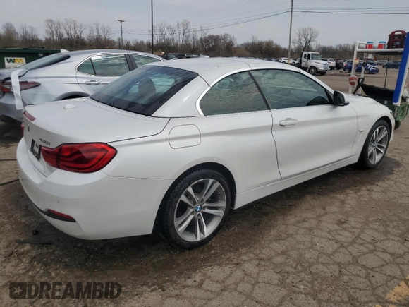 2019 BMW 4 Series 430i xDrive with VIN WBA4Z3C56KEN88750, listed as a Copart auction lot 53304355 with 53,918 mi miles and Clean title. Bid and sale history available at DreamBid. Image 3.