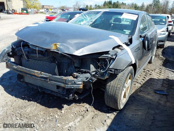 2014 Kia Optima LX with VIN 5XXGM4A79EG287804, listed as a IAAI auction lot 41824981 with 191,213 mi miles. Bid and sale history available at carsss.com. Image 2.