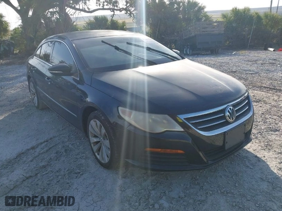 2012 Volkswagen CC Sport PZEV with VIN WVWMP7AN8CE516033, listed as a IAAI auction lot 42081542 with 168,497 mi miles. Bid and sale history available at carsss.com. Image 1.