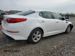 2015 Kia Optima LX with VIN KNAGM4A70F5551592, listed as a Copart auction lot 55157375 with 99,773 mi miles and Salvage Title. Bid and sale history available at carsss.com. Image 3.