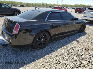 2012 Chrysler 300 SRT8 with VIN 2C3CCAFJ1CH800871, listed as a Copart auction lot 51659455 with 105,561 mi miles and Salvage Title. Bid and sale history available at carsss.com. Image 3.