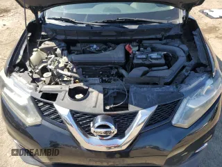 2016 Nissan Rogue SL with VIN 5N1AT2MV2GC834739, listed as a Copart auction lot 52428095 with 56,641 mi miles and Salvage Title. Bid and sale history available at DreamBid. Image 12.