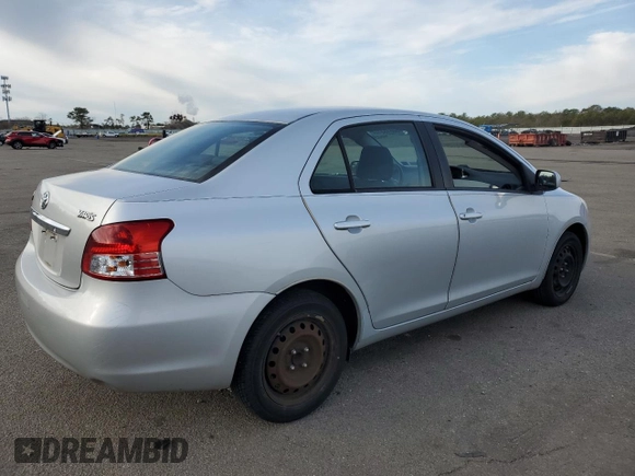 2009 Toyota Yaris with VIN JTDBT903694048672, listed as a Copart auction lot 50515315 with 67,922 mi miles and Salvage Title. Bid and sale history available at DreamBid. Image 3.