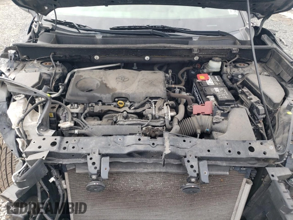 2019 Toyota RAV4 XLE with VIN JTMP1RFV9KD506960, listed as a Copart auction lot 50242025 with 102,157 mi miles and Salvage Title. Bid and sale history available at DreamBid. Image 13.