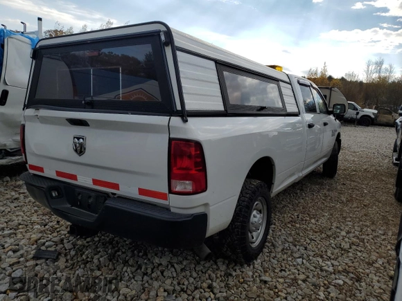 2017 Ram 2500 Tradesman with VIN 3C6UR4HJ2HG779167, listed as a Copart auction lot 75361204 with 0 mi miles and Salvage Title. Bid and sale history available at carsss.com. Image 3.