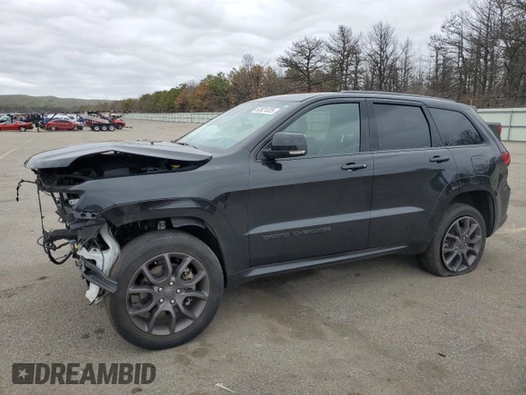 2021 Jeep Grand Cherokee High Altitude with VIN 1C4RJFCG9MC740053, listed as a Copart auction lot 52821035 with 43,212 mi miles and Salvage title. Bid and sale history available at DreamBid. Image 1.