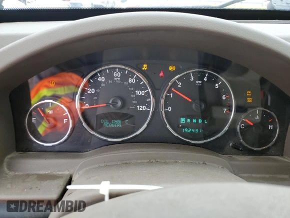 2008 Jeep Liberty Limited с VIN 1J8GN58K98W265570, выставлен на аукционе Copart как лот 60435065 с пробегом 192 431 миль миль и Списание • Salvage title. История ставок и продаж доступна на DreamBid. Изображение 9.