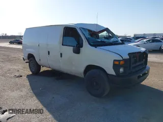 2011 Ford Econoline Cargo Commercial with VIN 1FTSE3EL8BDA38778, listed as a IAAI auction lot 41778123 with 320,636 mi miles. Bid and sale history available at carsss.com. Image 1.