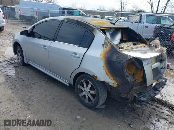 2012 Nissan Sentra S with VIN 3N1AB6AP6CL740479, listed as a IAAI auction lot 41947926 with Not Provided miles and . Bid and sale history available at DreamBid. Image 3.