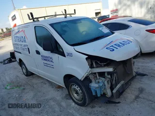 2019 Nissan NV200 Compact Cargo S with VIN 3N6CM0KN9KK710680, listed as a IAAI auction lot 40703343 with 75,798 mi miles. Bid and sale history available at carsss.com. Image 1.