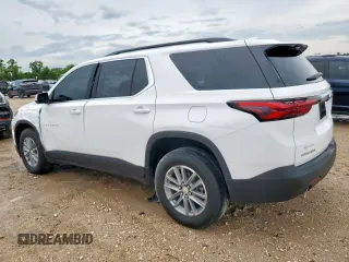2022 Chevrolet Traverse LT Cloth z VIN 1GNERGKW1NJ188428, wystawiony jako Copart lot #60849315 z przebiegiem 24 246 mil mil oraz Szkoda całkowita • Salvage title. Historia ofert i sprzedaży dostępna na DreamBid. Obrazek 2.