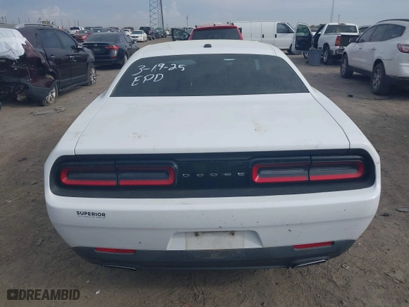 2017 Dodge Challenger SXT Plus with VIN 2C3CDZAG5HH658149, listed as a IAAI auction lot 41876762 with 128,126 mi miles. Bid and sale history available at carsss.com. Image 16.