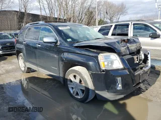 2011 GMC Terrain SLT-2 with VIN 2CTFLXEC7B6417627, listed as a Copart auction lot 46609635 with 141,252 mi miles and Clean Title. Bid and sale history available at DreamBid. Image 4.